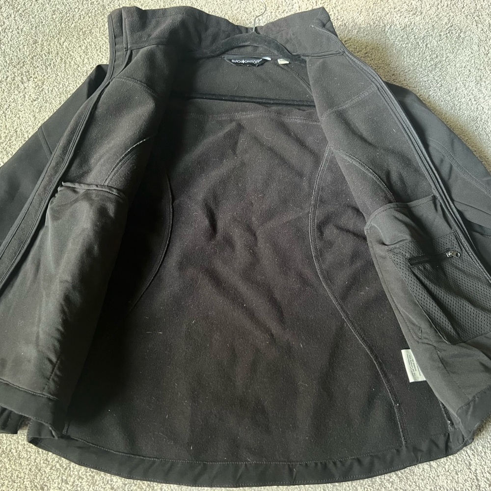 BLACK DIAMOND Women’s Size S Full Zip Jacket Fleece Lined Soft-Shell Black - Picture 5 of 6